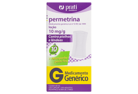 Permetrina 10MG/G Loção tópica - Frasco com 60 mL