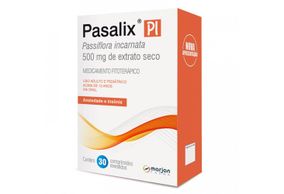 Pasalix PI 500MG Comprimido revestido   Caixa com 30 Comprimidos