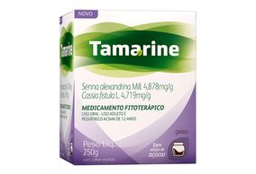 Tamarine 4.878mg + 4.719mg Geleia Oral Sabor Ameixa - Frasco com 250 g