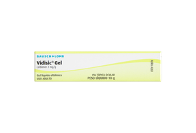 Vidisic Gel 2MG/G Gel oftálmico - Tubo com 10 g