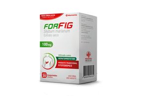 Forfig 100mg Comprimido revestido - Caixa com 30 Comprimidos