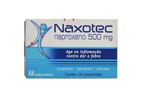 Naxotec 500MG Comprimido simples - Caixa com 24 Comprimidos