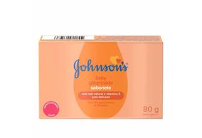 Johnsons Baby Glicerinado Sabonete Em Barra 80g