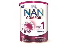 Fórmula Infantil Nan Comfor 1 Nestlé 0 A 6 Meses 800g