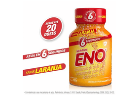 Sal De Fruta Eno 2.13G + 2.31G + 0.5G Pó Efervescente Sabor Laranja