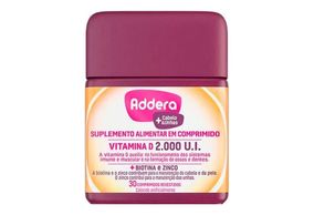 Addera + Cabelo E Unhas 2000UI 30 Comprimidos