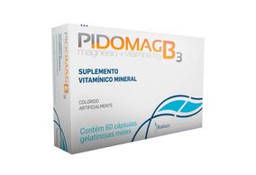 Pidomag B3 Cápsula - Caixa com 60 Cápsulas