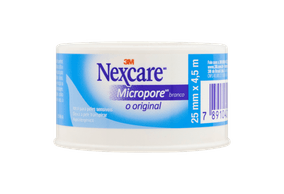 Fita Microporosa 25mm X 4.5m Branca Nexcare