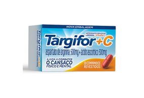 Targifor C 500MG + 500MG Comprimido revestido - Frasco com 30 Comprimidos