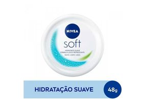 Creme Hidratante Nivea Soft com 49g