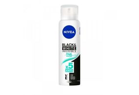 Desodorante Feminino Nivea Invisible For Black And White Fresh Aerosol 150ml