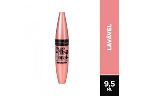 Rímel Maybelline Cílios Sensacionais Lavável 9.5mL