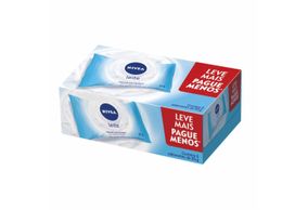 Sabonete Hidratante Nivea Leite Barra Com 6 Unidades de 85g Leve Pague