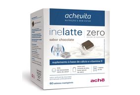 Inelatte Zero Sabor Chocolate 60 Tabletes