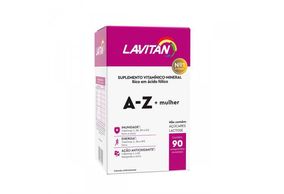 Lavitan A-Z Mais Mulher 90 Comprimidos Revestidos