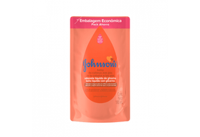 Sabonete Líquido Glicerinado da Cabeca aos Pés Johnson's Baby Refil 180mL