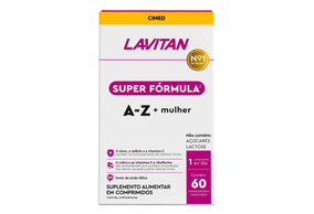 Lavitan 5G Multi Mulher - Frasco com 60 Comprimidos Revestidos