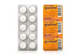 Gastrol 231.5MG + 178MG + 185MG Pastilha - Blíster com 10 Pastilhas