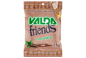 Pastilhas Valda Friends Café Sem Açúcar 25g