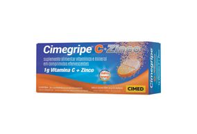 Cimegripe C+Zinco Efervescente 1g 10 comprimidos