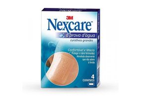 Curativo à prova d'água Nexcare Grande 4 unidades