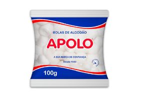 Algodão Hidrófilo Apolo Bola 100g