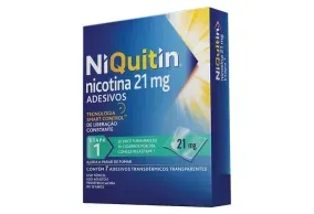 Niquitin 1 etapa 21 mg 7 adesivos