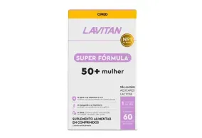 Multivitamínico Lavitan Super Fórmula A-Z Mulher 60 comprimidos revestidos