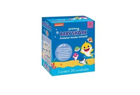 Protetor Ocular Infantil Cremer Baby Shark 20 unidades