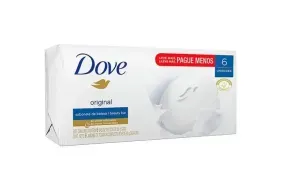 Sabonete Dove Original barra  6 unidades com 90g cada 6 unidades