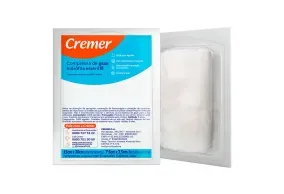 Compressa de Gaze Cremer Estéril 10 Unidades