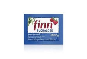 Adoçante em Pó Finn Sucralose 50 envelopes de 600mg