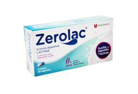 Zerolac 10.000 FCC 30 Cápsulas