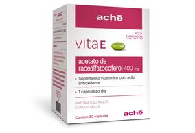 Vita E Ache 400mg 30 cápsulas