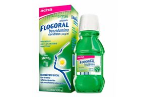 Colutório Flogoral Menta 150ml solução oral