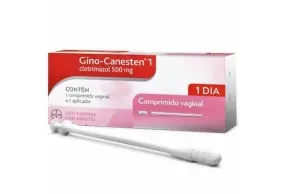 Gino Canesten 500mg 1 comprimido vaginal