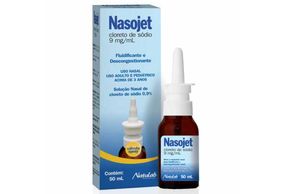 Descongestionante Nasal Nasojet 9mg 50ml solução nasal