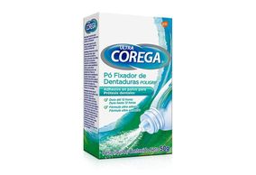 Fixador de dentadura Ultra Pó Corega 50g