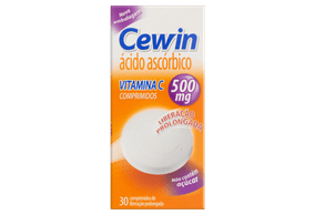 Cewin Comprimido 500mg 30 comprimidos desintegração lenta