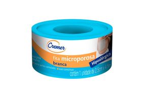Fita Microporosa Hipoalergênica Cremer 2,5cm x 4,5m