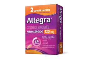 Allegra 120mg 2 comprimidos