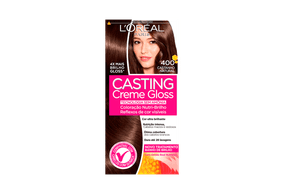 Coloração Casting Gloss 400 Castanho Natural 1 aplicação
