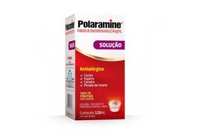 Polaramine líquido 0,4mg 120ml xarope