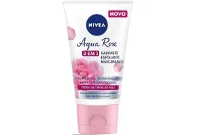 Sabonete 3 em 1 Nivea Aqua Rose 150ml