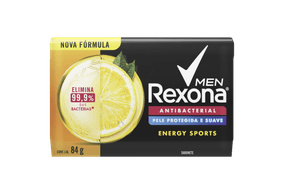 Sabonete Rexona Antibacterial Men energy sports 84g