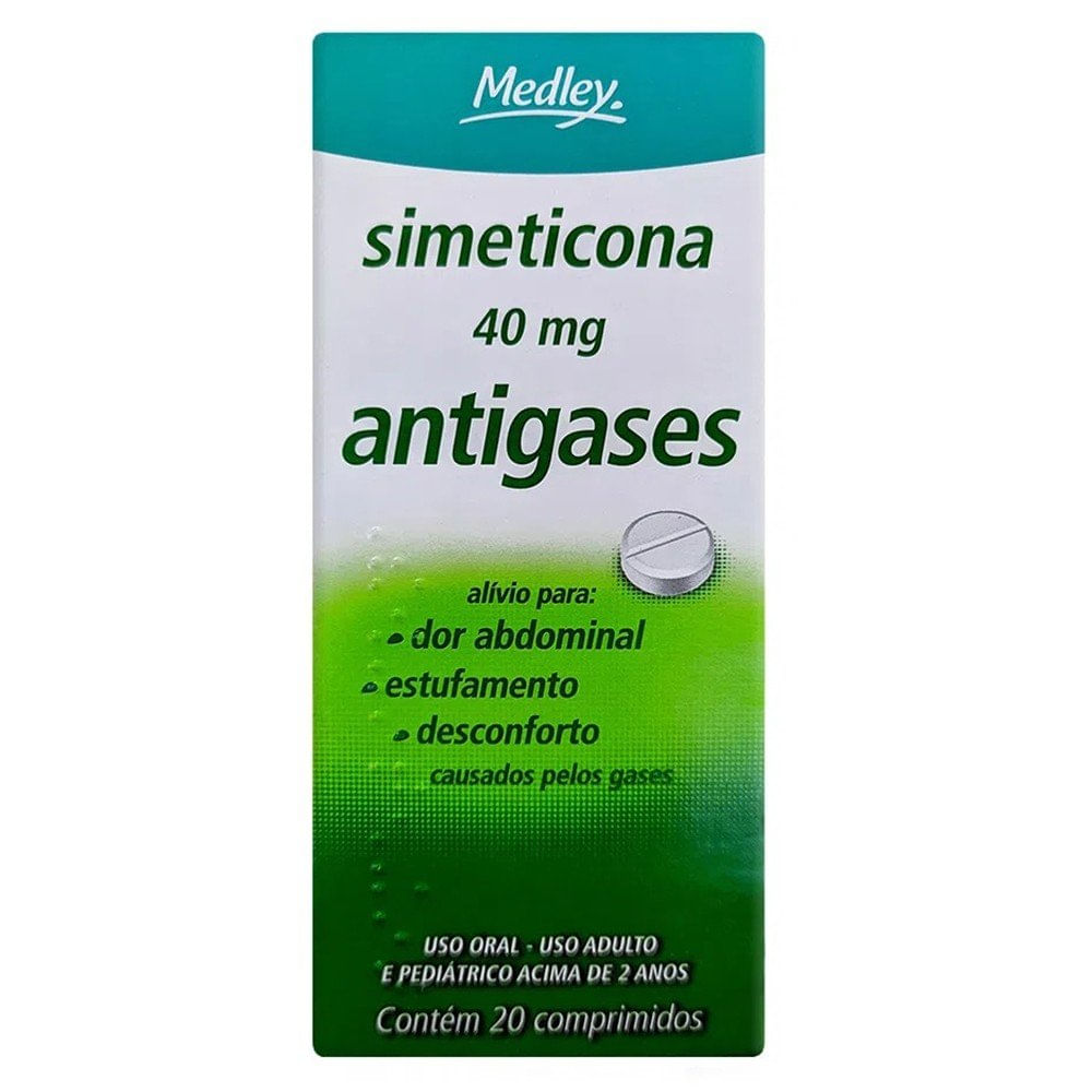 Simeticona 40mg 20 comprimidos