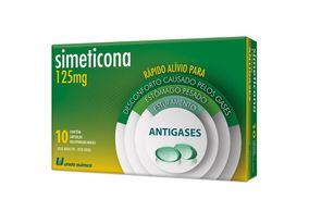 Simeticona 125mg 10 cápsulas gelatinosas
