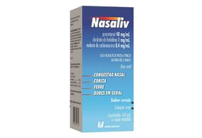 Nasaliv 1mg/mL + 0,4mg/mL + 40mg/mL 60ml Xarope