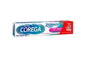 Corega Creme Ultra Leve 68 Pague 50 68 unidades