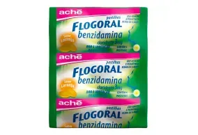 Flogoral Laranja 4 Pastilhas